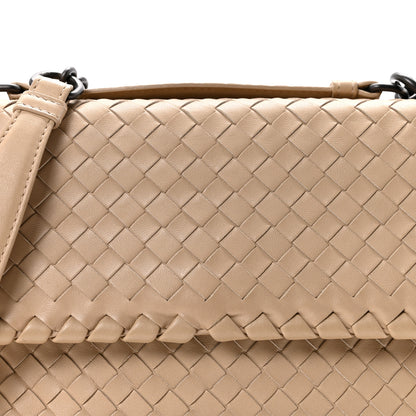 Bottega Veneta Nappa Intrecciato Small Olimpia Shoulder Bag Mink 8 of 15