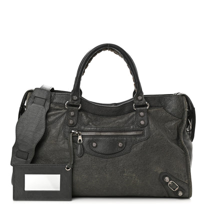 Balenciaga Agneau Giant 12 Silver Hardware City Gris Tarmac 1 of 8