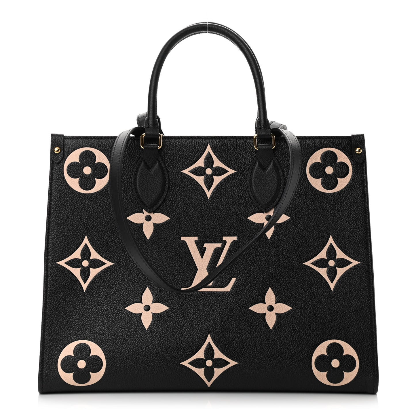 Empreinte Monogram Giant Onthego MM Black Beige