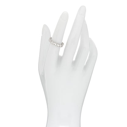Suzanne Kalan 18K White Gold Diamond Classic Fireworks Eternity Band Ring 52 6 2 of 5