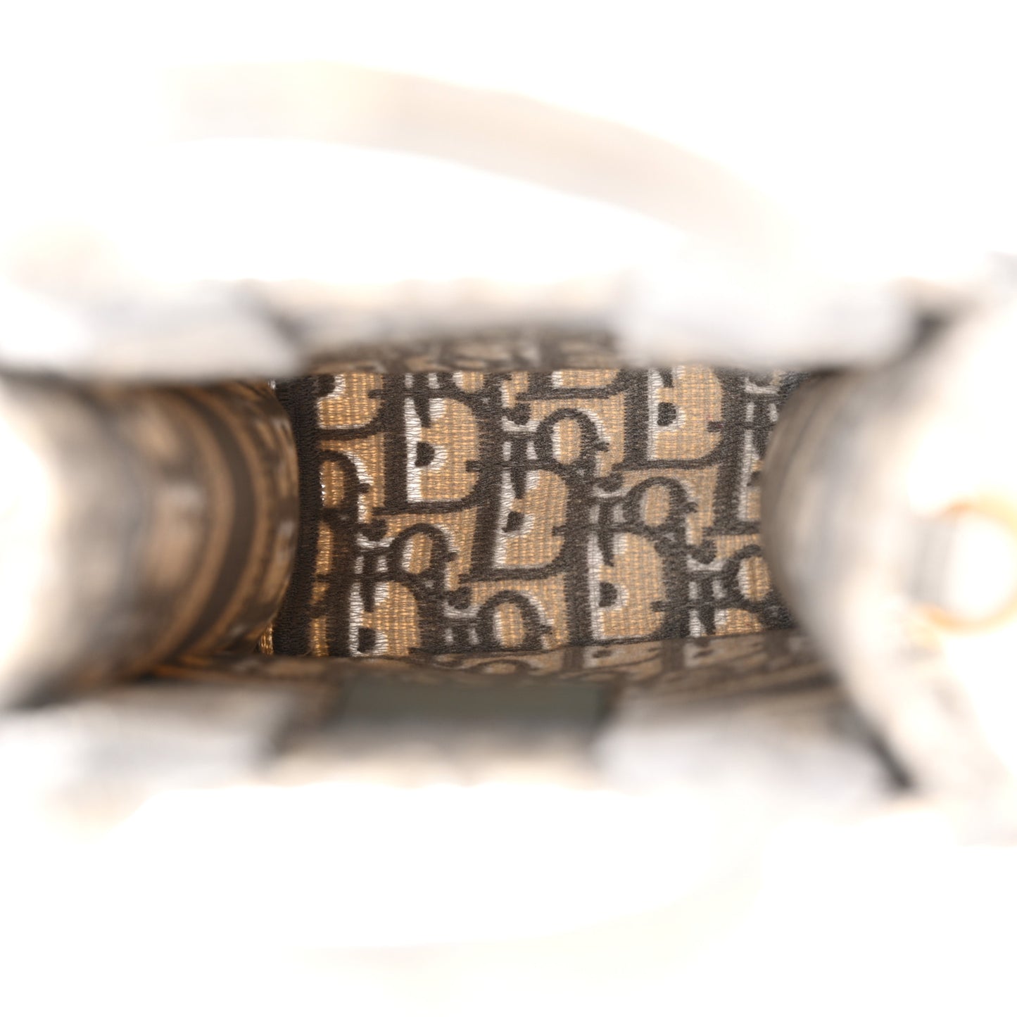 Oblique Mini Book Tote Phone Bag Grey