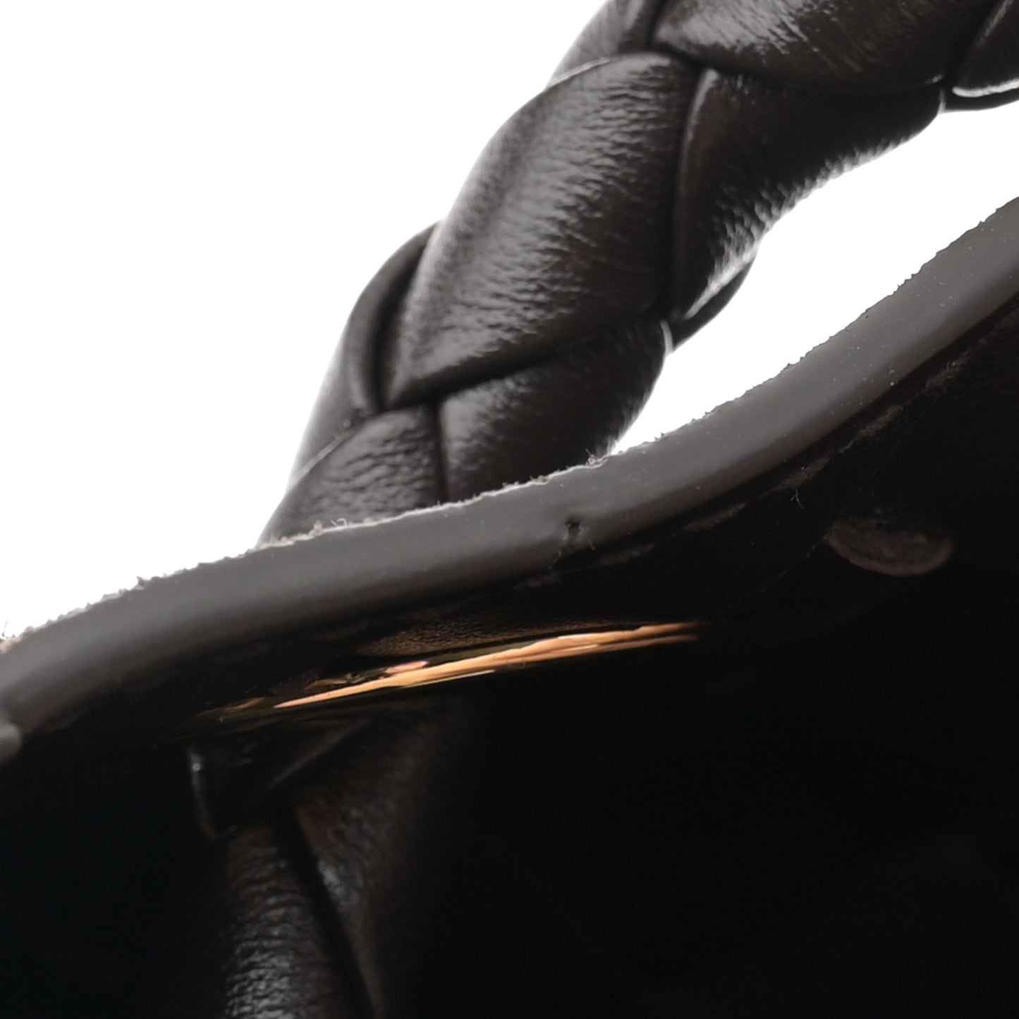 Suede Intrecciato Medium Andiamo Shoulder Bag Fondant