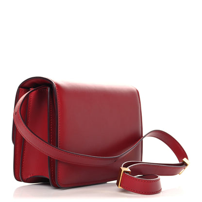 Celine Box Calfskin Small Classic Box Flap Bag Red 2 of 10