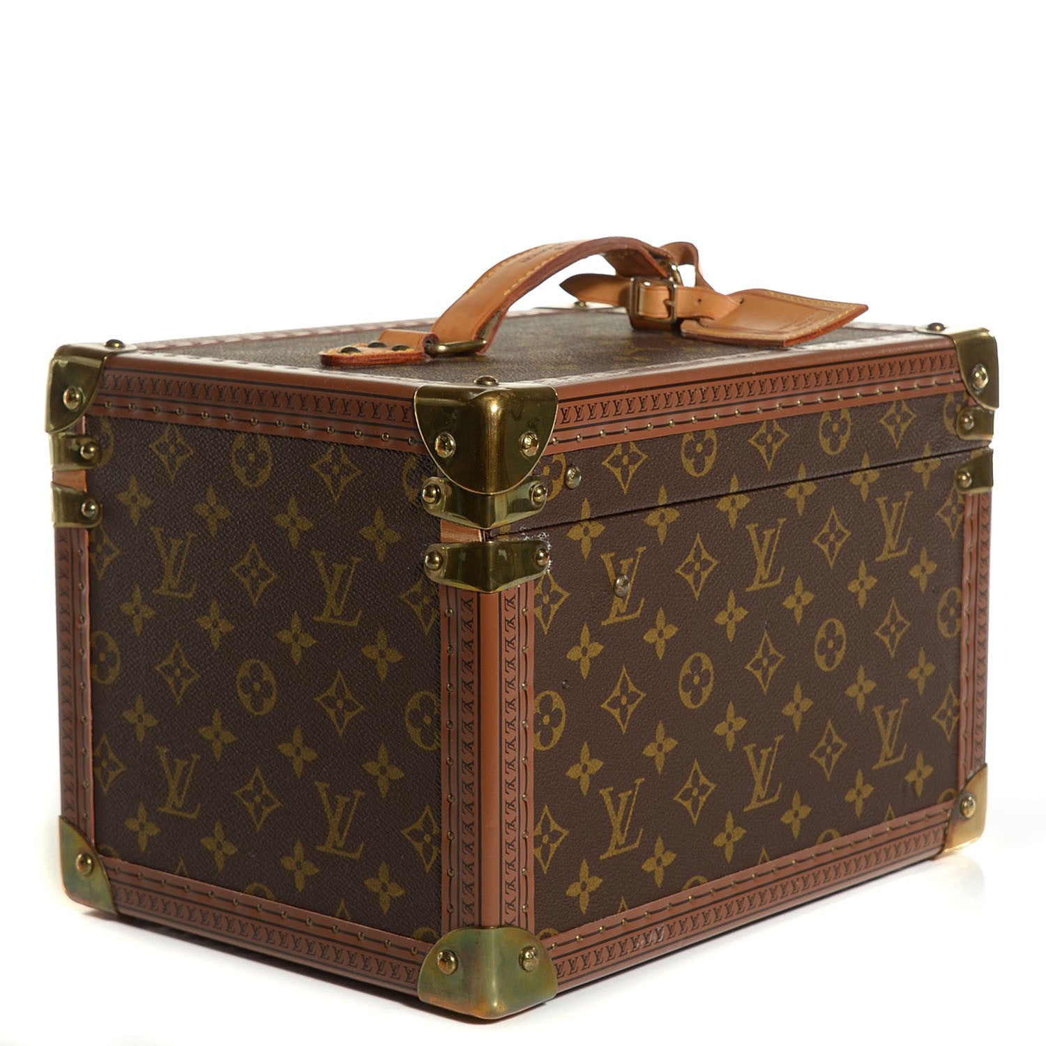 Louis Vuitton Monogram Boite Flacons Beauty Train Trunk Case 3 of 9