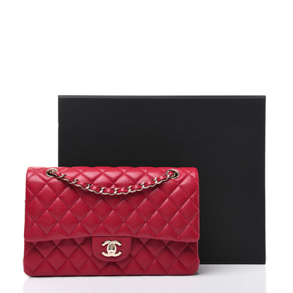 Chanel Caviar Quilted Medium Double Flap Red 14 of 14