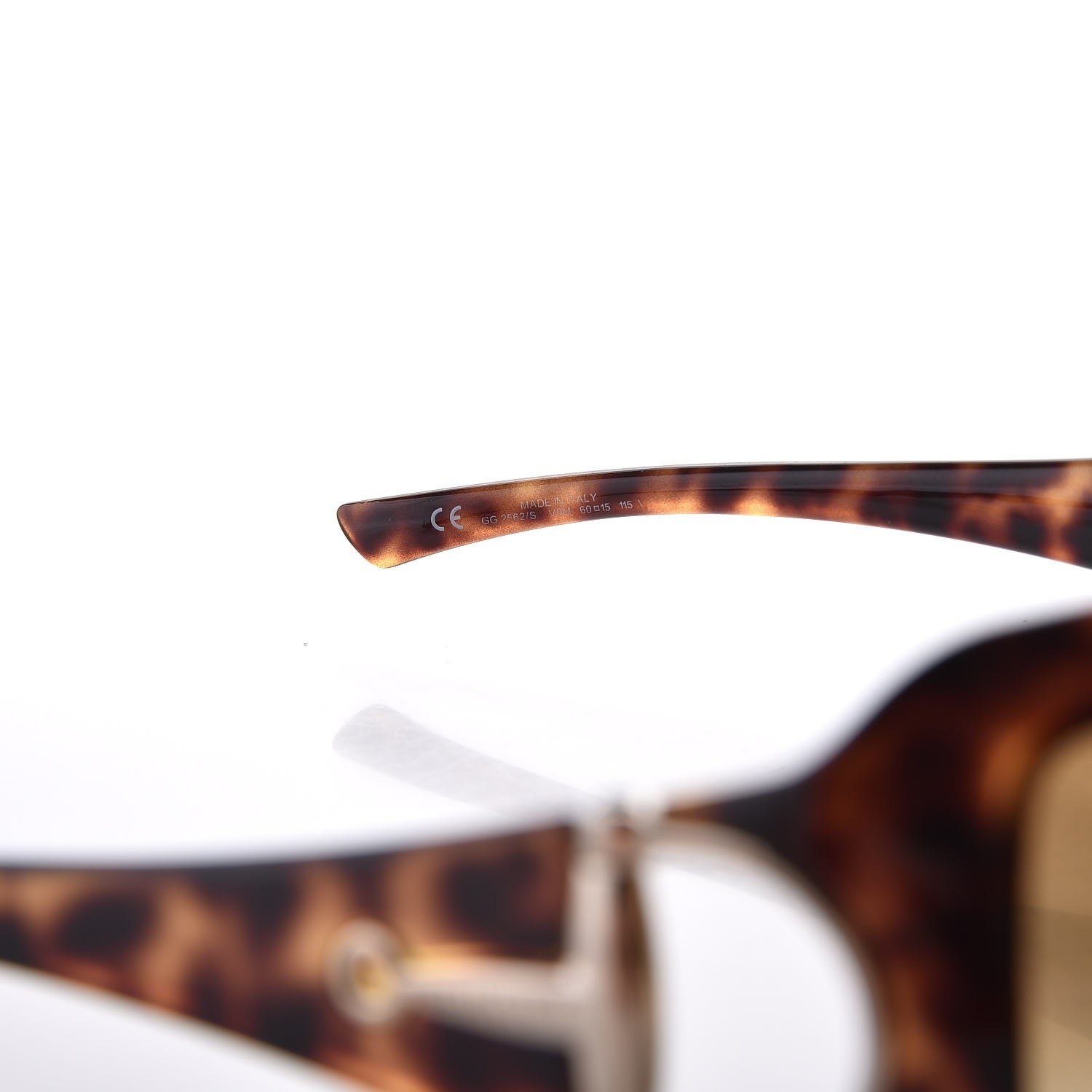 Gucci Horsebit Sunglasses 2562/S Tortoise 7 of 9