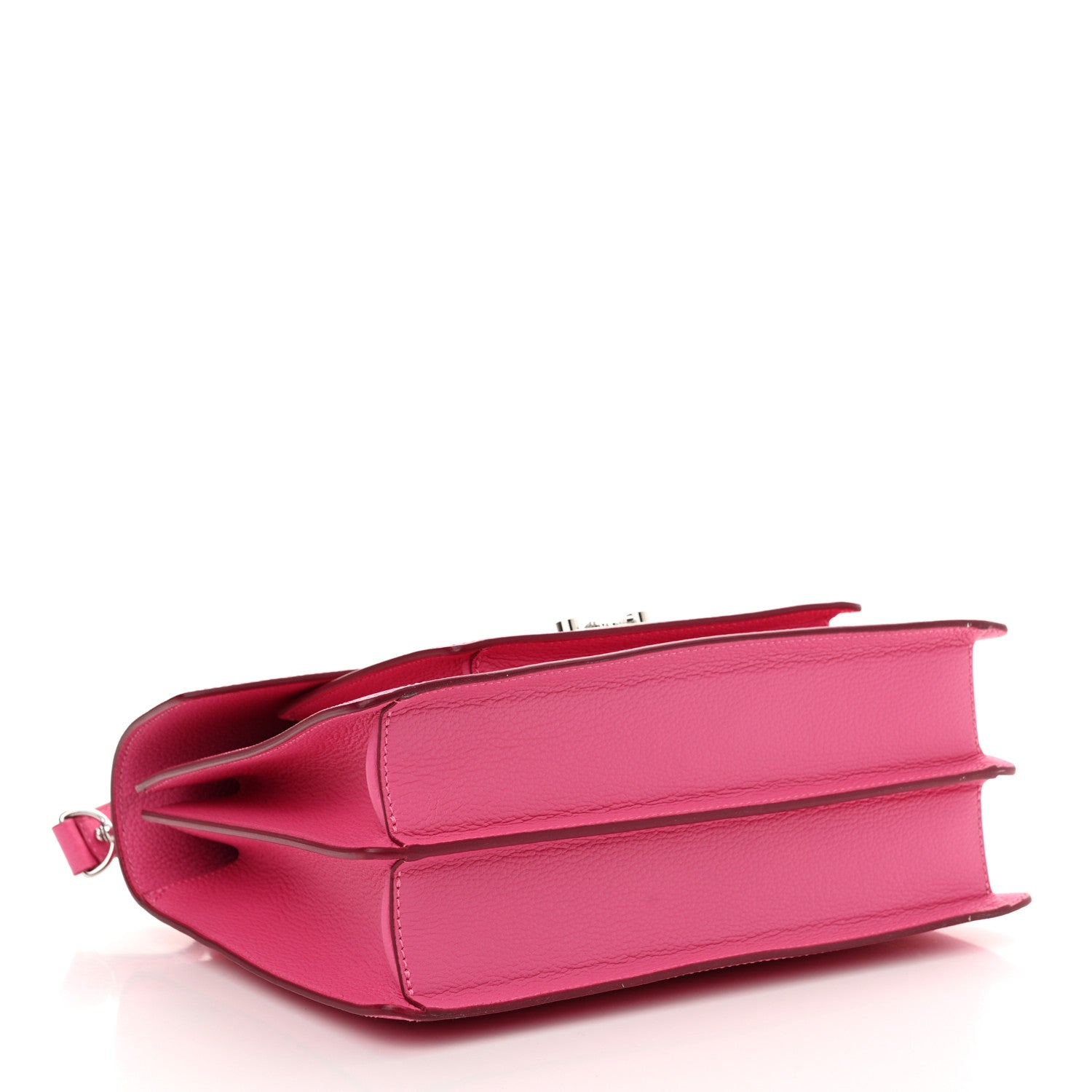 MCM Grained Calfskin Medium Patricia Satchel Sugar Pink 4 of 11