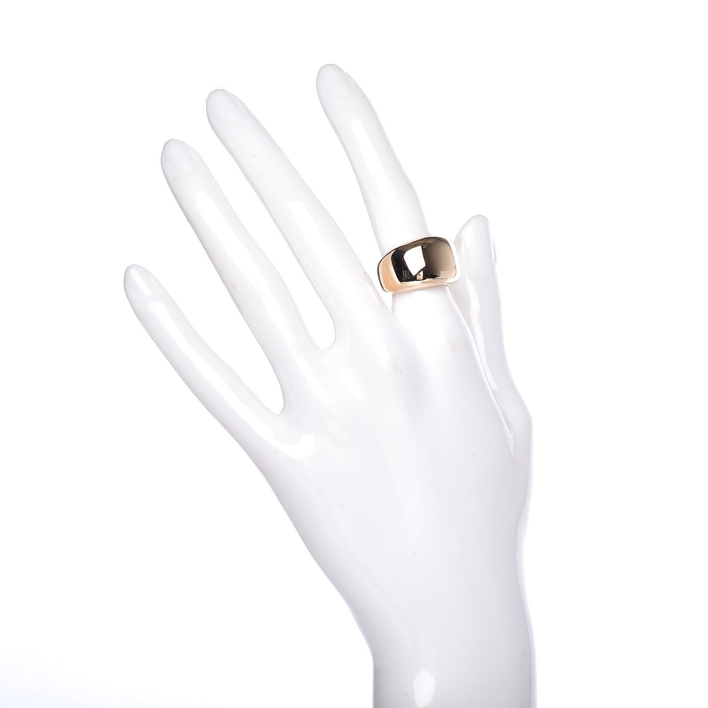 18K Yellow Gold Nouvelle Vague Dome Ring 49 4.75