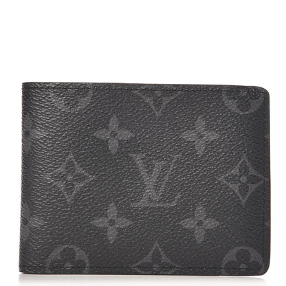 Louis Vuitton Monogram Eclipse Slender Wallet 1 of 7