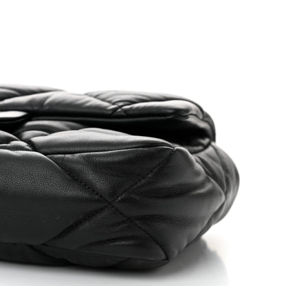 Chanel Calfskin Quilted Medium Bubbly Flap Black 10 of 10