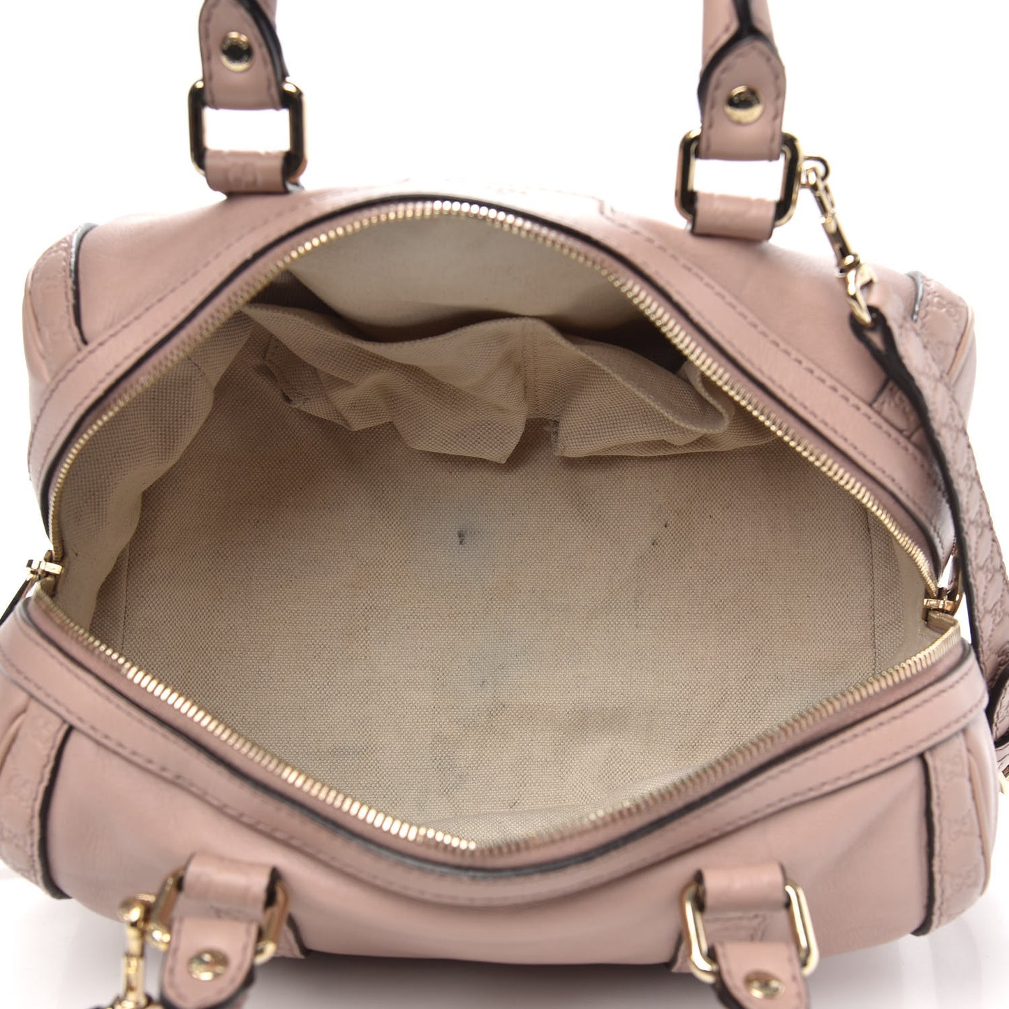 Calfskin Microguccissima Trim Medium Boston Pink