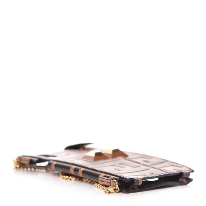 Fendi Calfskin FF Embossed IPhone X Case Tobacco 5 of 10