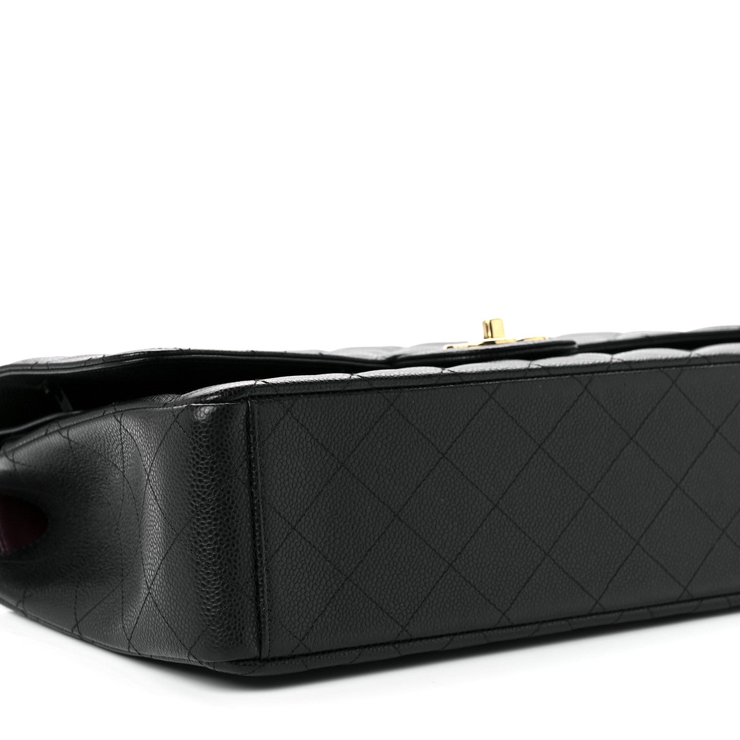 Chanel Caviar Quilted Maxi Double Flap Black 8 of 10