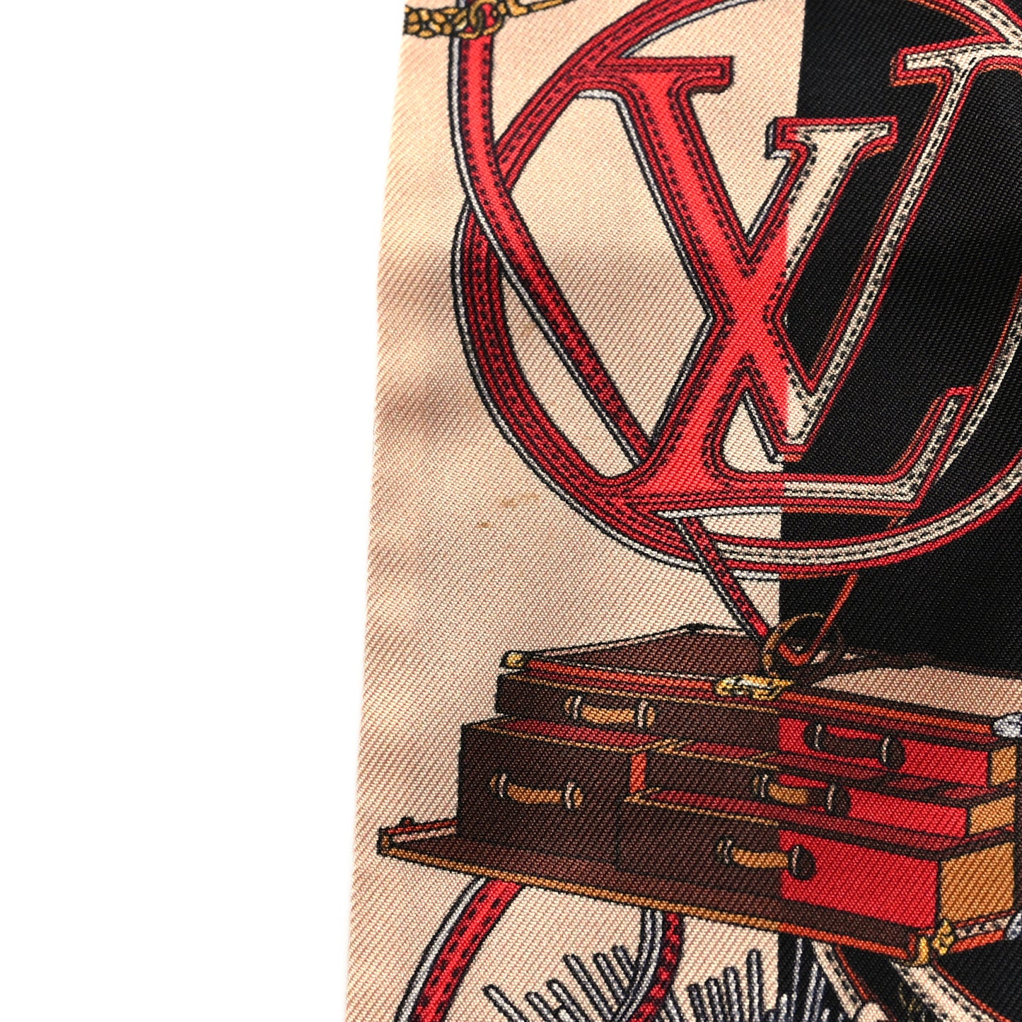 Silk Monogram All In LV Bandeau Brown