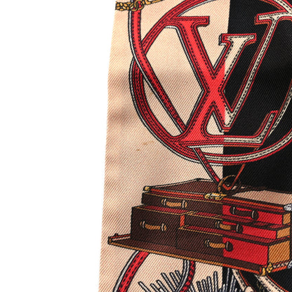 Louis Vuitton Silk Monogram All In LV Bandeau Brown 4 of 4