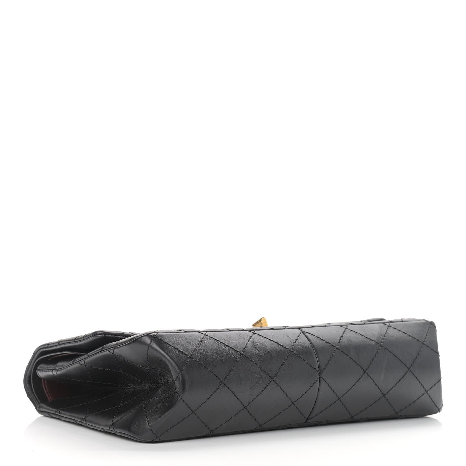 Chanel Aged Calfskin Quilted 2.55 Reissue 226 Flap Black 4 of 11