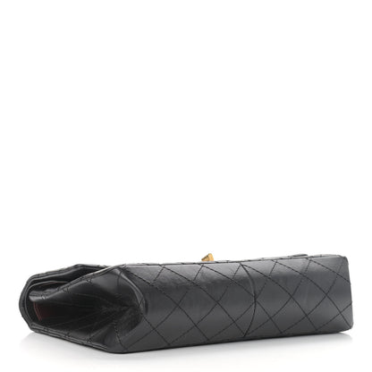 Chanel Aged Calfskin Quilted 2.55 Reissue 226 Flap Black 4 of 11
