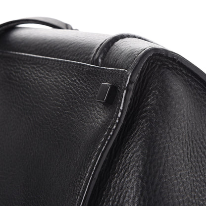 Celine Supple Calfskin Medium Phantom Luggage Black 19 of 20