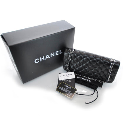 Chanel Lambskin East West Flap Black 3 of 10