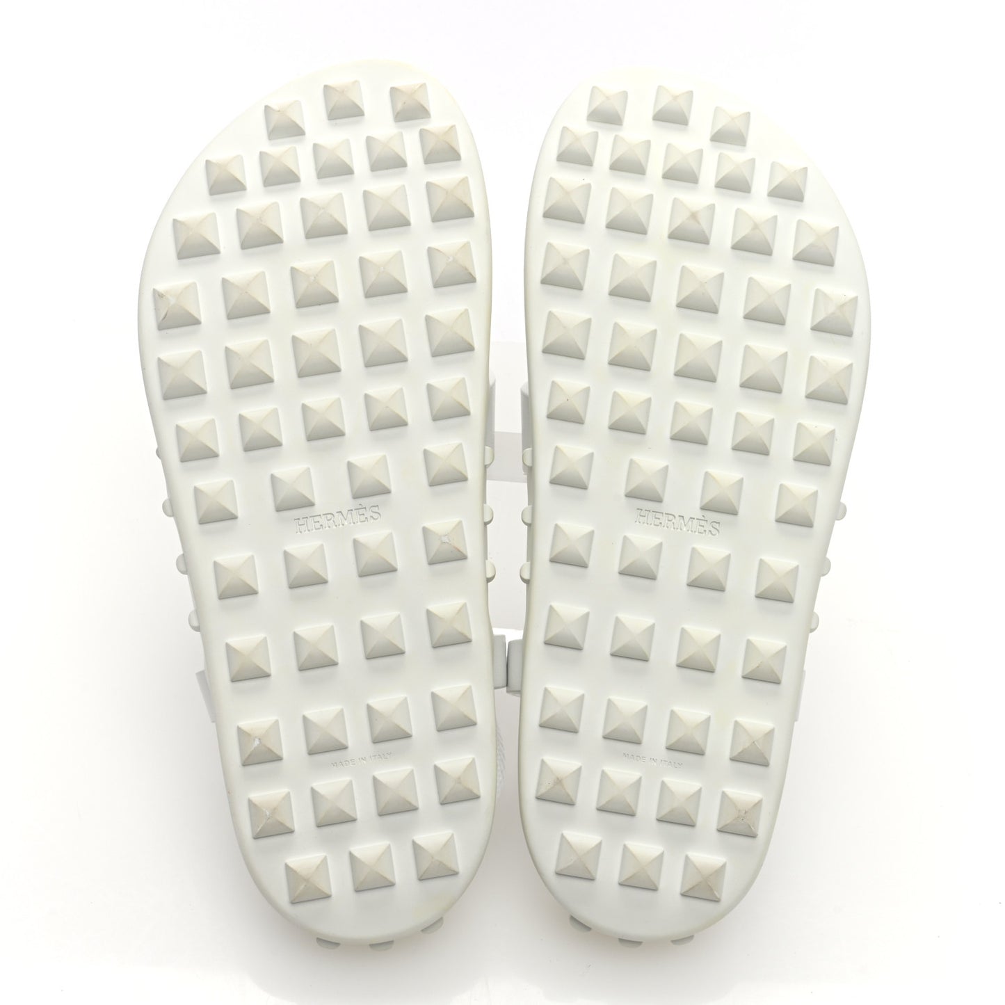 Calfskin Womens Inboard Sandals 38 White