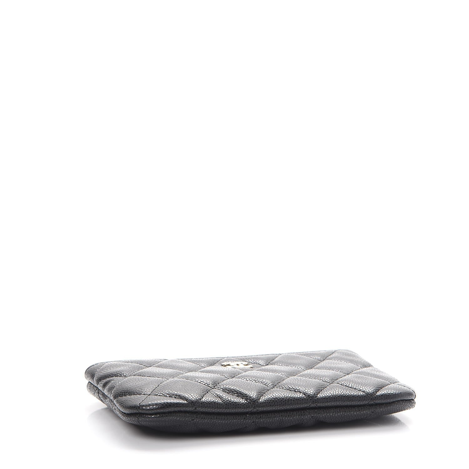 Chanel Caviar Quilted Small Cosmetic Case Black 4 of 8