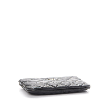 Chanel Caviar Quilted Small Cosmetic Case Black 4 of 8