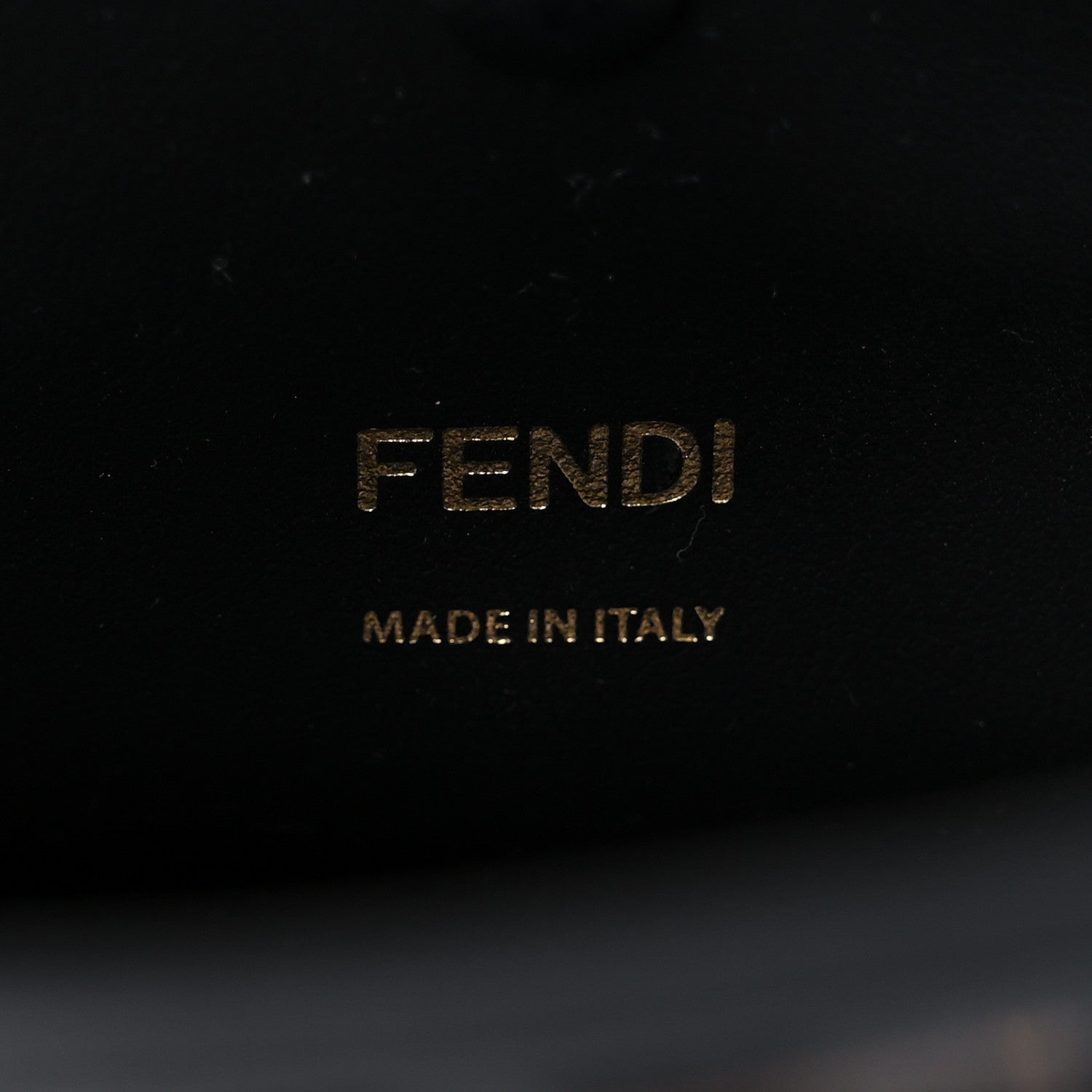 Fendi TPU FF Vitello Century F is Fendi Small Kan I Shoulder Bag Black 6 of 13