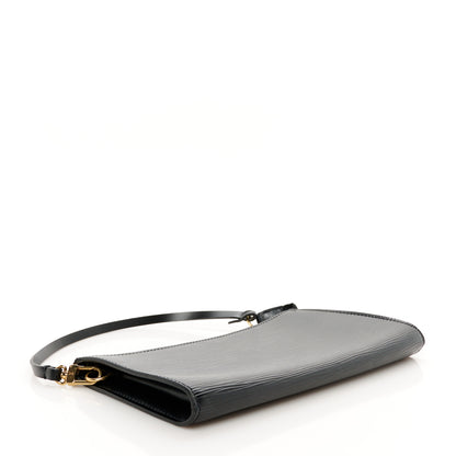 Louis Vuitton Epi Pochette Accessories 21 Black 4 of 11