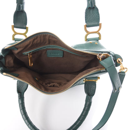 Chloe Calfskin Medium Marcie Satchel Emerald 5 of 8