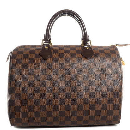 Louis Vuitton Damier Ebene Speedy 30 1 of 8