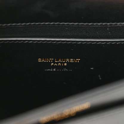 Saint Laurent Box Calfskin Mini Voltaire Shoulder Bag Black 6 of 13