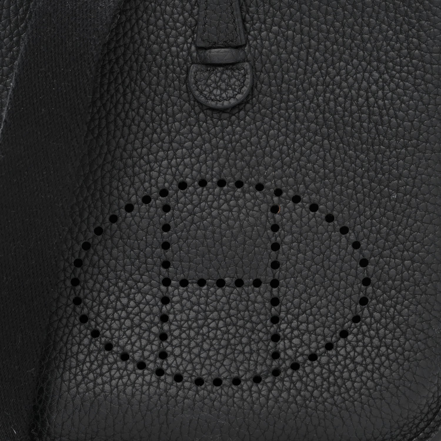 Hermes Taurillon Clemence Evelyne TPM Black 8 of 11