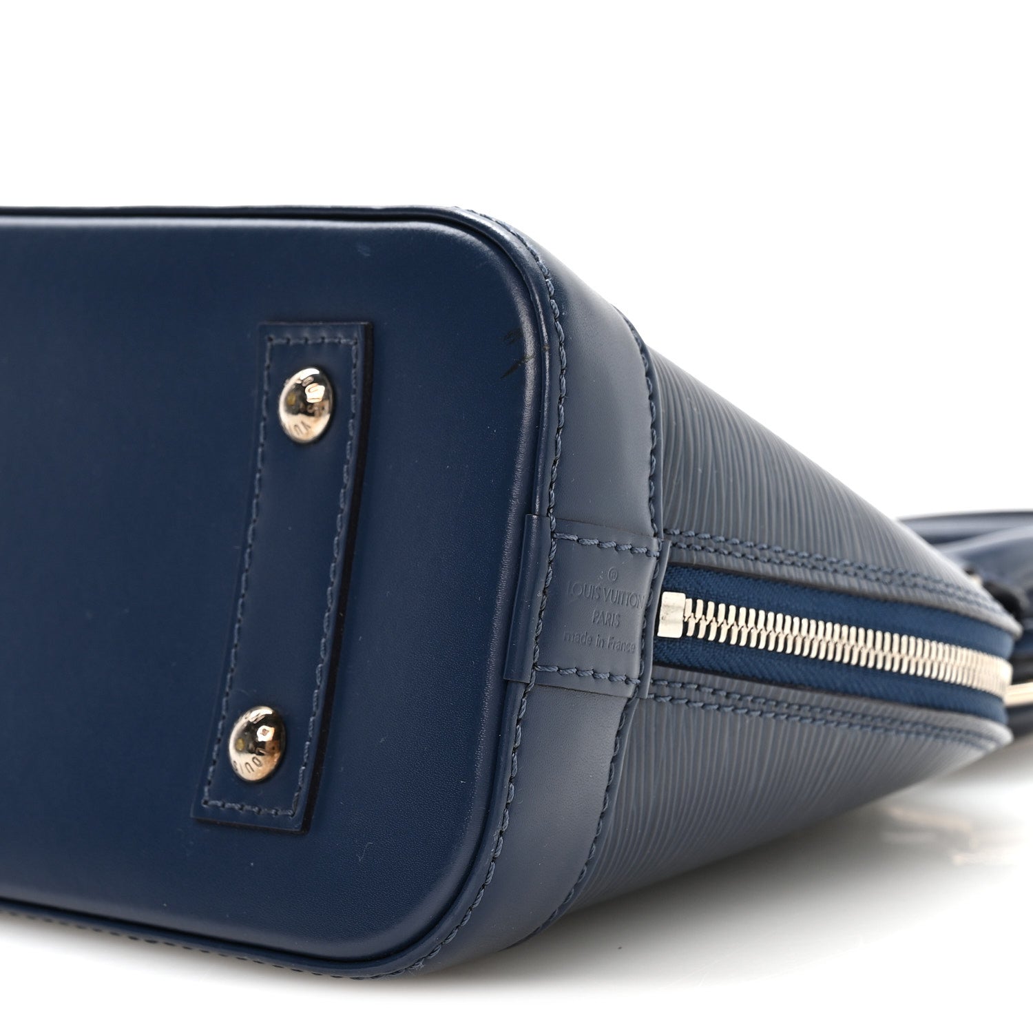 Louis Vuitton Epi Alma BB Indigo 9 of 10