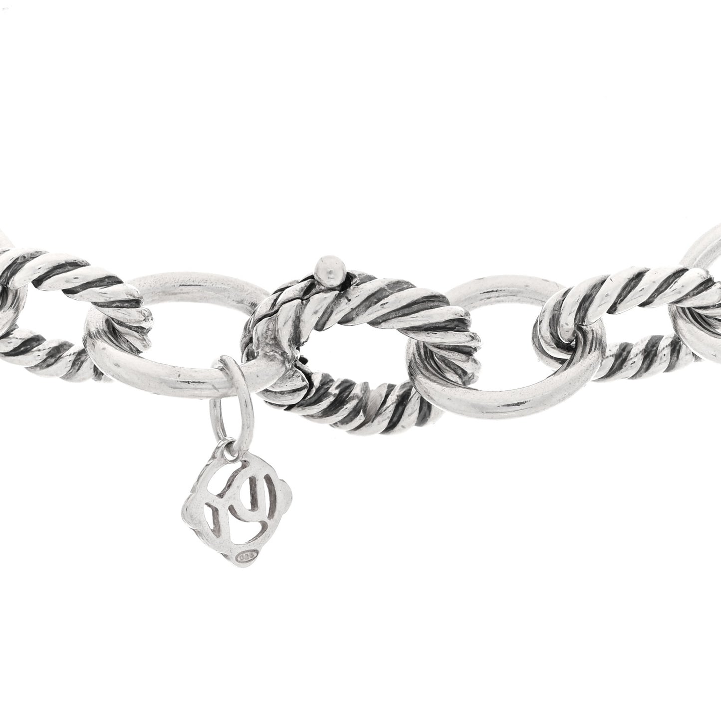 Sterling Silver 10mm Medium Oval Link Necklace