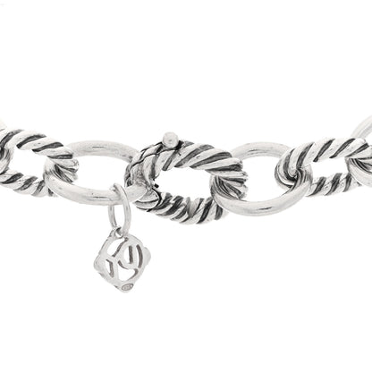 David Yurman Sterling Silver 10mm Medium Oval Link Necklace 4 of 4