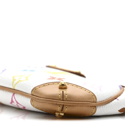 Louis Vuitton Monogram Multicolor Pochette Milla MM White 11 of 12