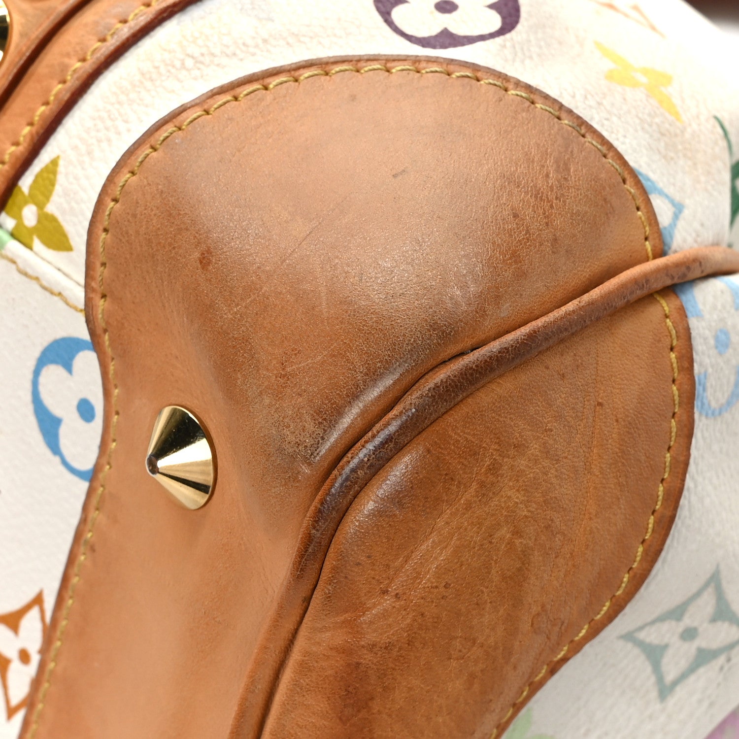 Louis Vuitton Monogram Multicolor Courtney MM White 8 of 13