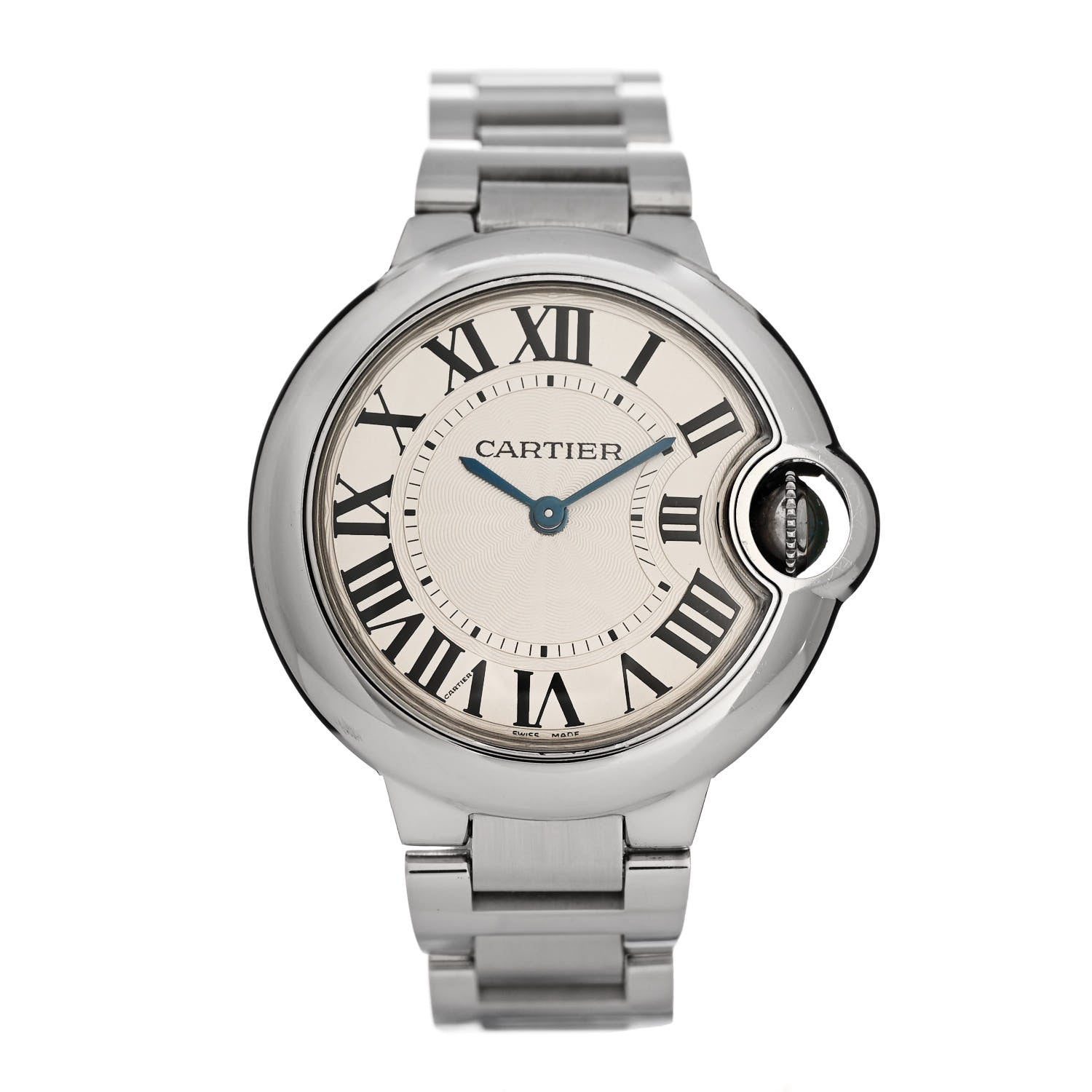 Cartier Stainless Steel 33mm Ballon Bleu De Cartier Quartz Watch 2 of 5