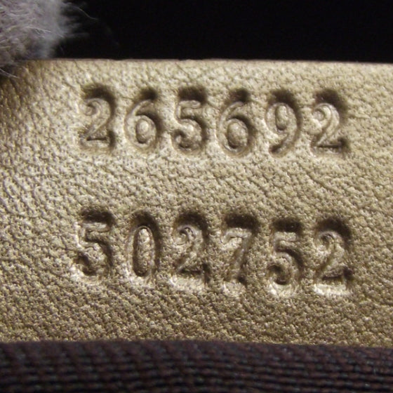 Gucci Monogram Crystal D Gold Hobo 8 of 10