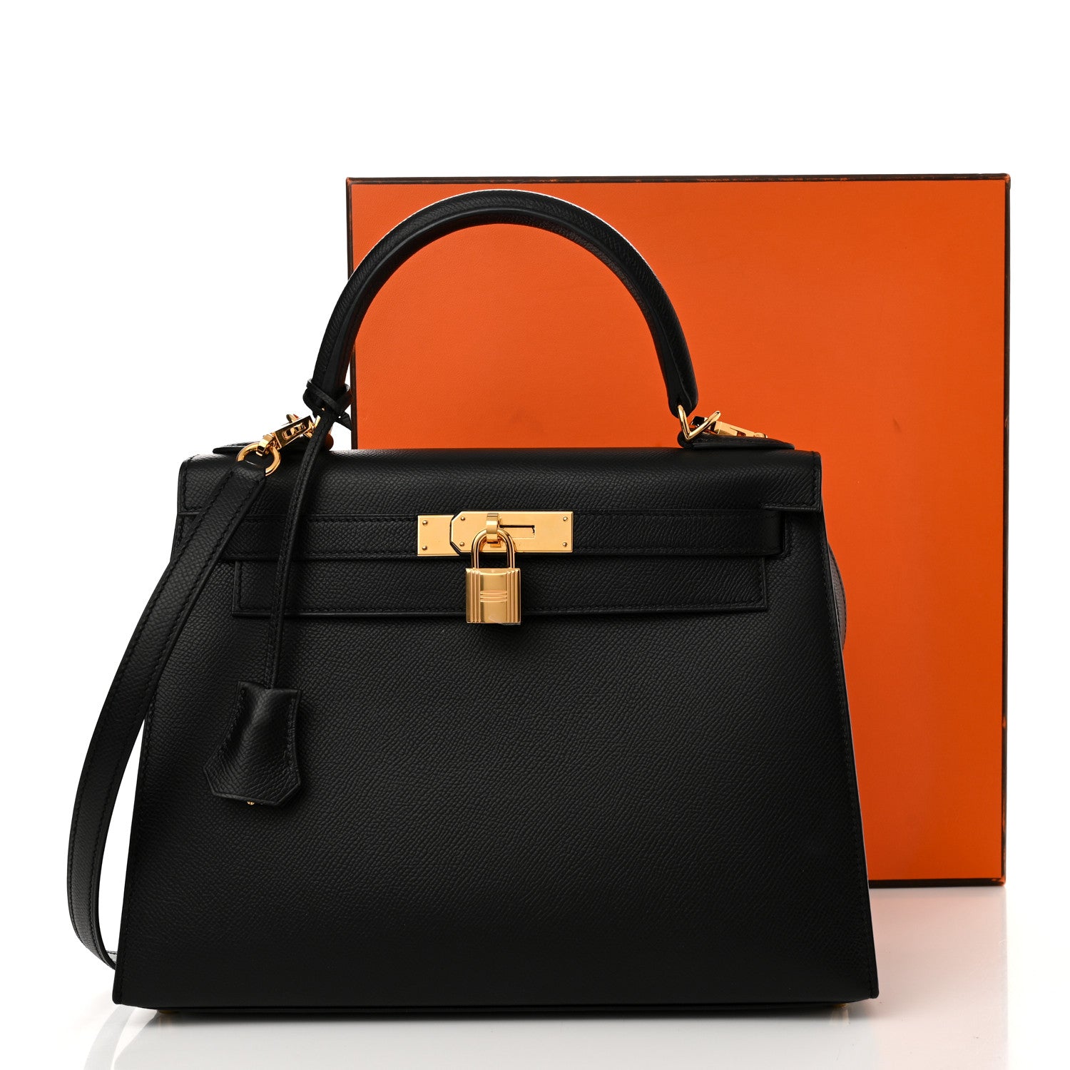 Hermes Epsom Kelly Sellier 28 Black 12 of 12