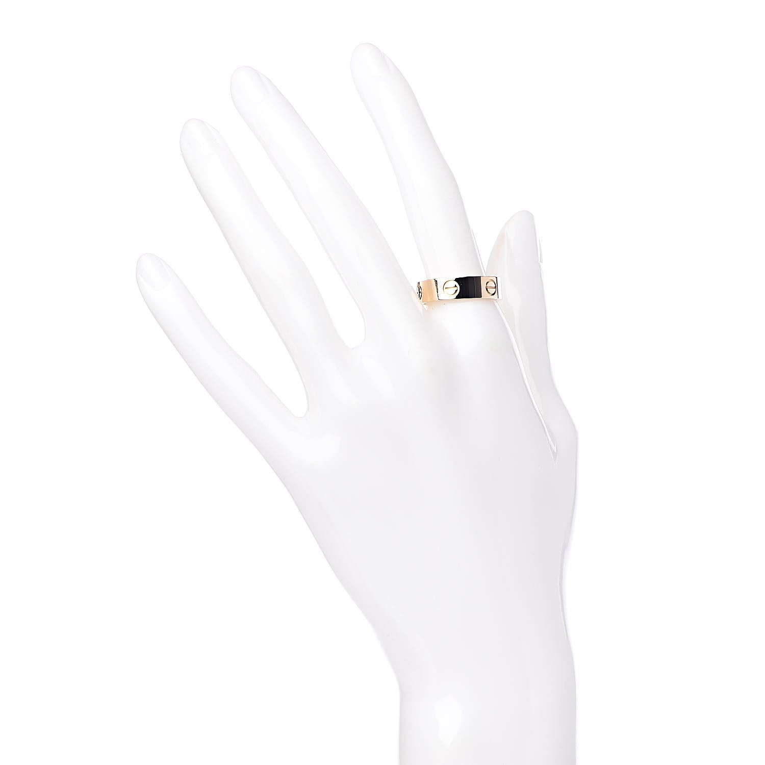 Cartier 18K Yellow Gold 5.5mm LOVE Ring 57 8 2 of 5