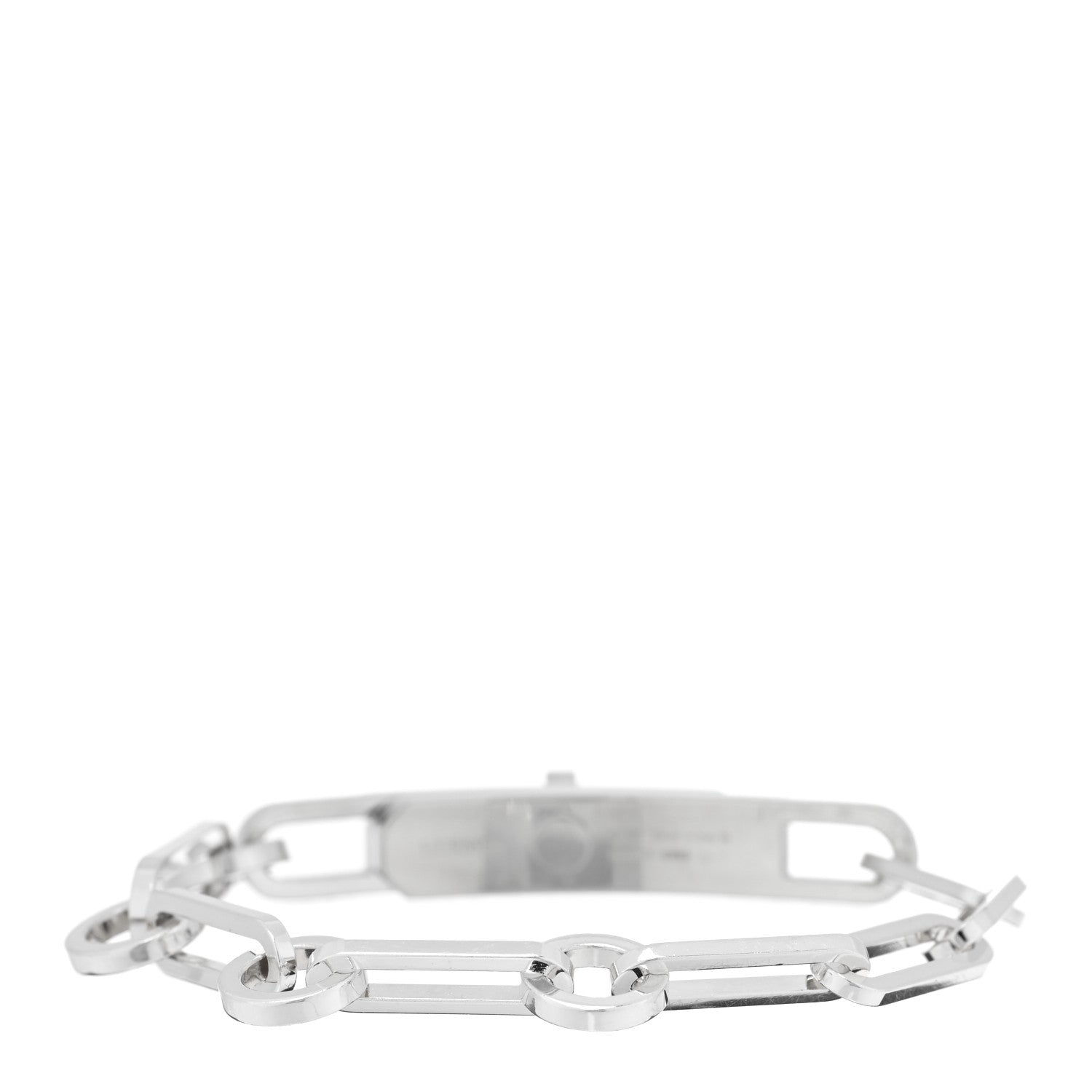 Hermes Sterling Silver Kelly Chaine Bracelet 2 of 4