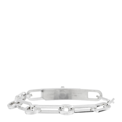 Hermes Sterling Silver Kelly Chaine Bracelet 2 of 4