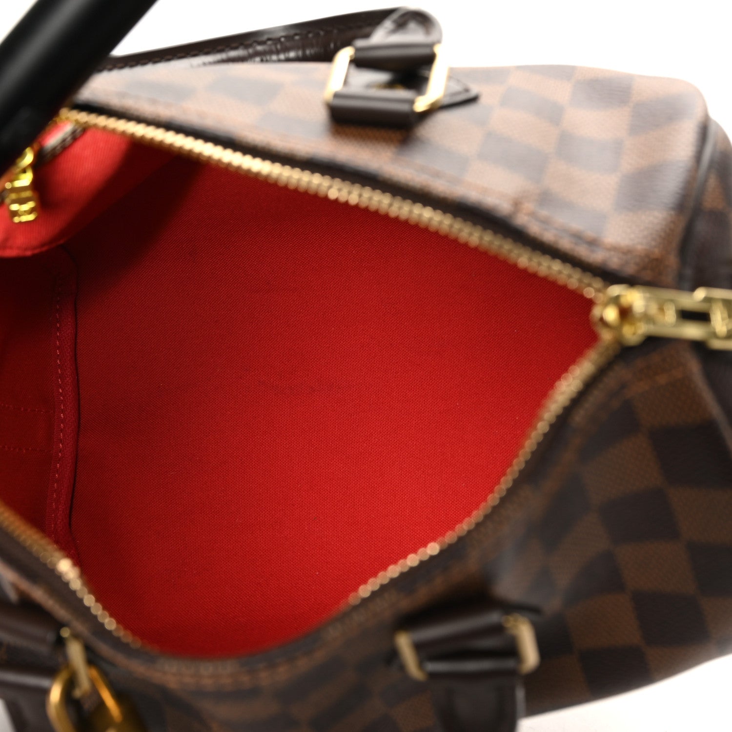 Louis Vuitton Damier Ebene Speedy Bandouliere 25 6 of 10