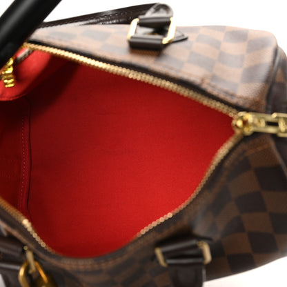 Louis Vuitton Damier Ebene Speedy Bandouliere 25 6 of 10