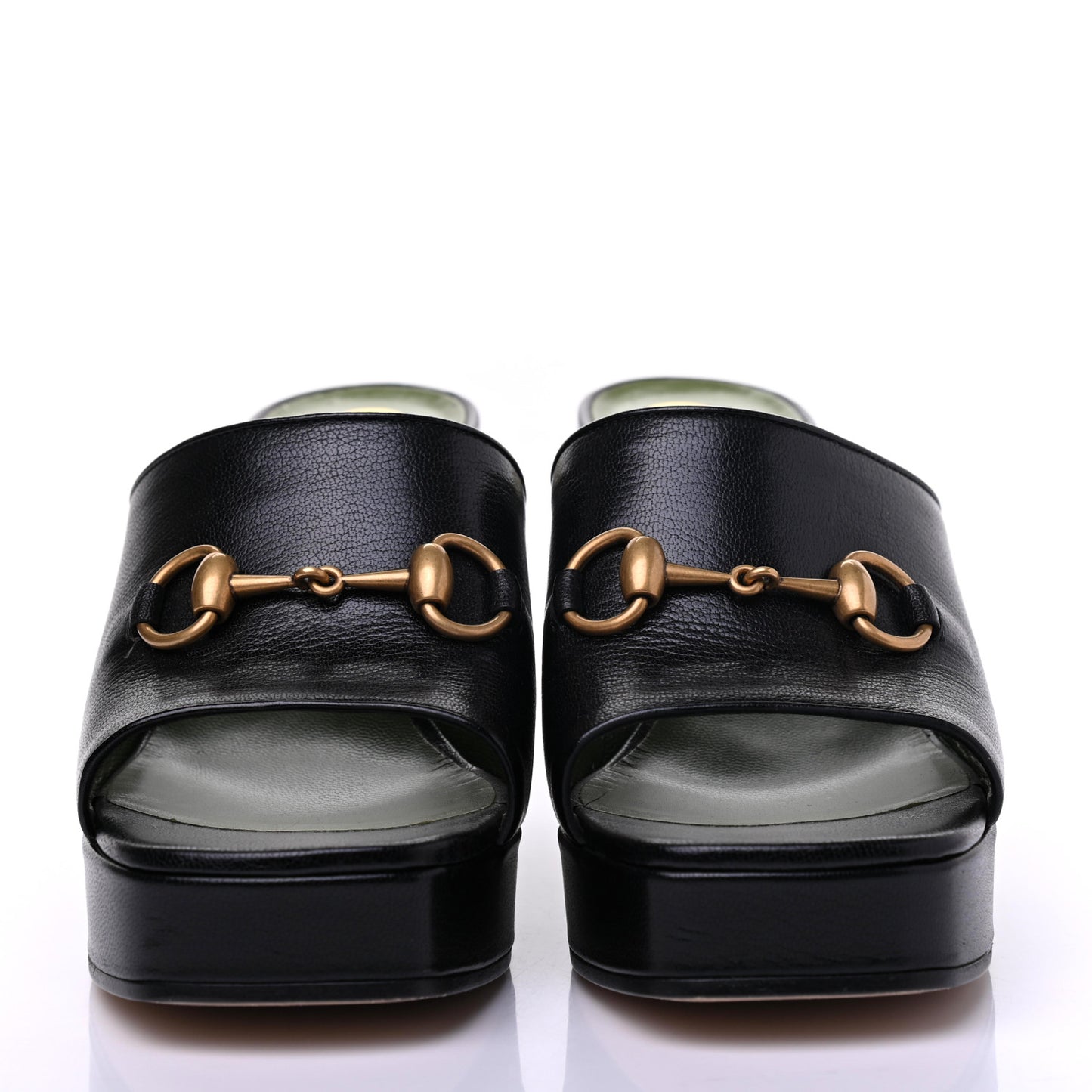 Granada Kid Houdan Platform Slide Sandals 38.5 Black