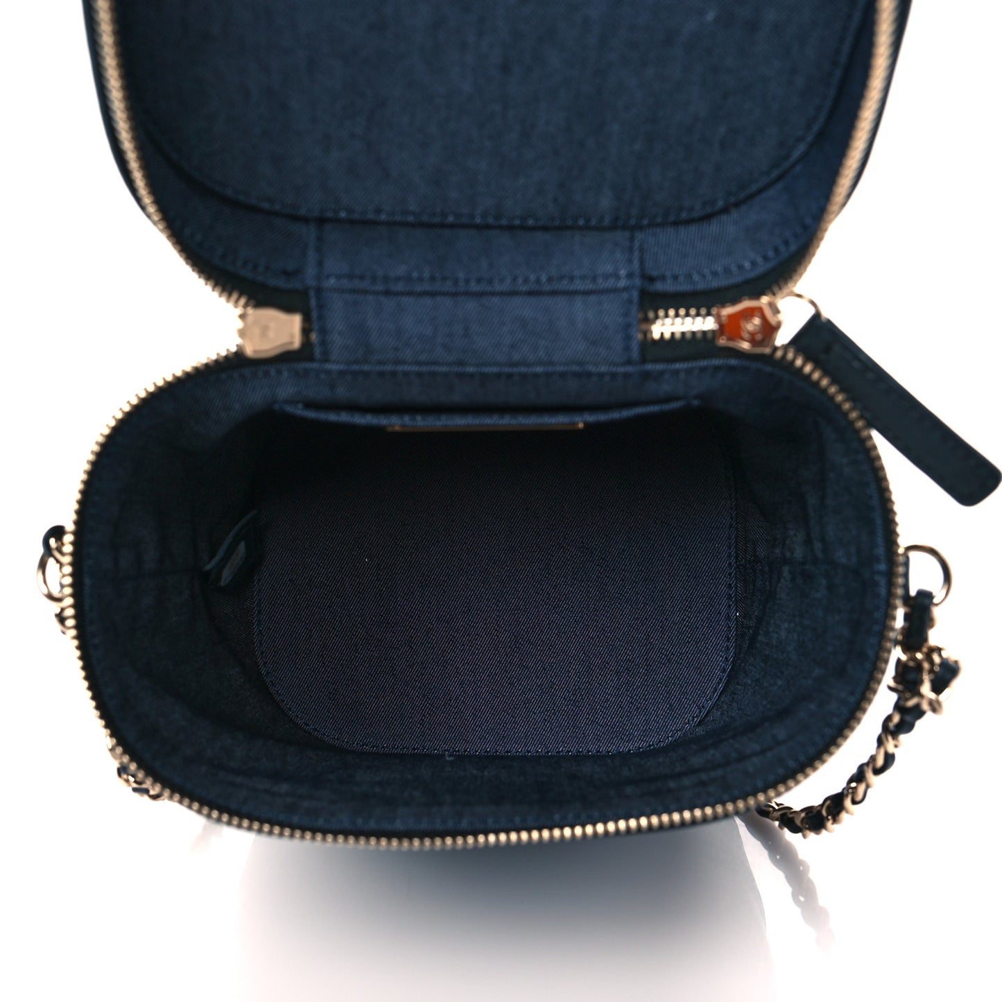 Lambskin Timeless Vanity Cosmetic Case Black