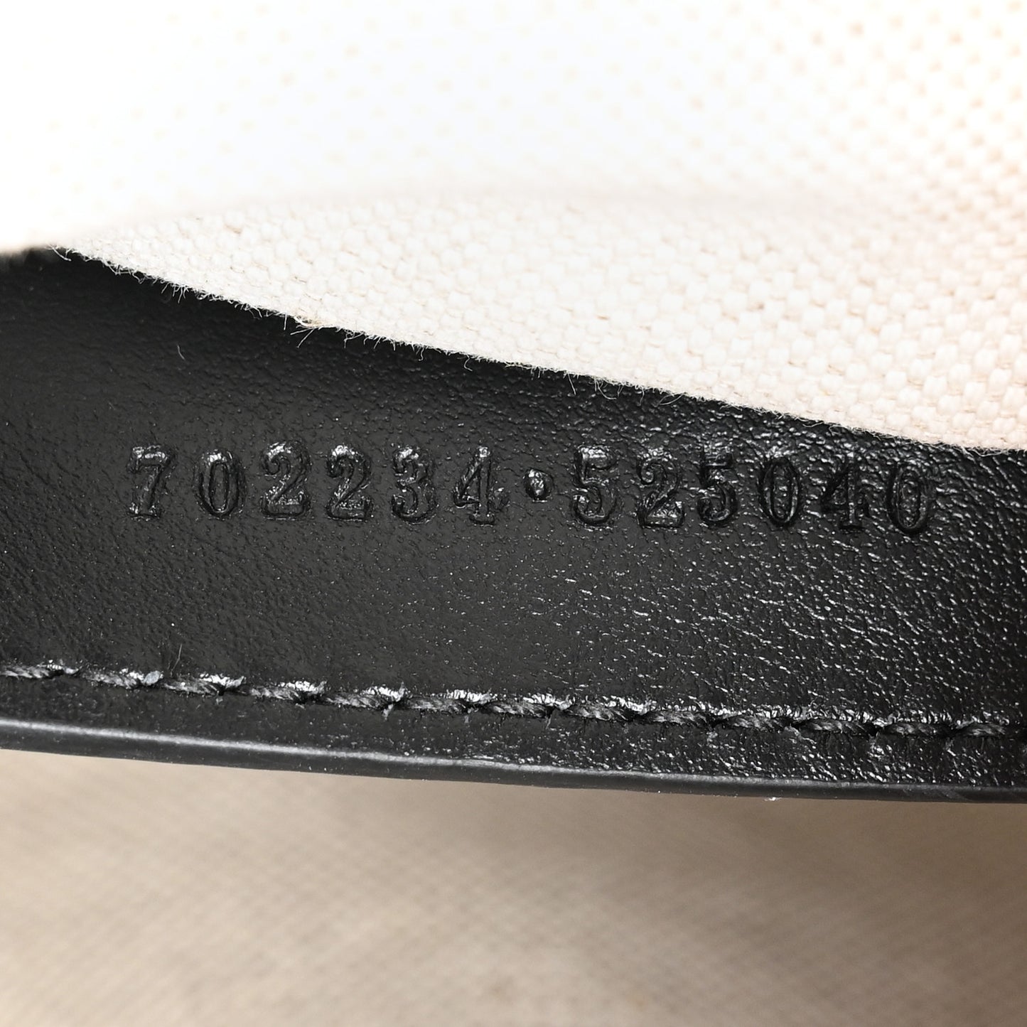 Calfskin GG Matelasse Shoulder Bag Black Natural