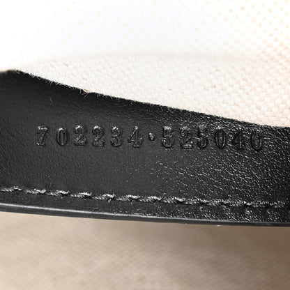 Gucci Calfskin GG Matelasse Shoulder Bag Black Natural 7 of 11