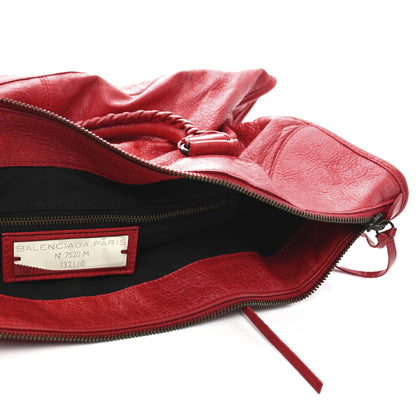 Balenciaga Agneau Classic Hardware Work Rouge Coquelicot 6 of 10